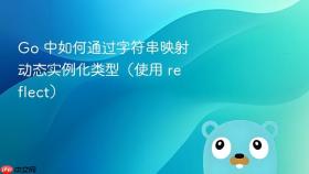 Go 中如何通过字符串映射动态实例化类型(使用 reflect)