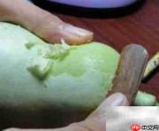 鲜葫芦变干葫芦的简易制作法