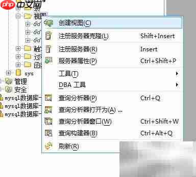 Aqua Data Studio创建视图指南