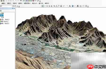 ArcGIS三维地形构建指南