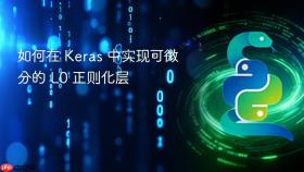 如何在 Keras 中实现可微分的 L0 正则化层

