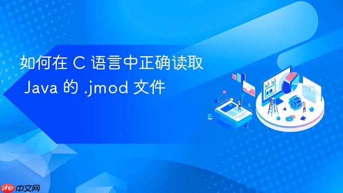 如何在 C 语言中正确读取 Java 的 .jmod 文件