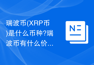 瑞波币(XRP币)是什么币种?瑞波币有什么价值?值得投资吗?