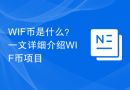 WIF币是什么？一文详细介绍WIF币项目