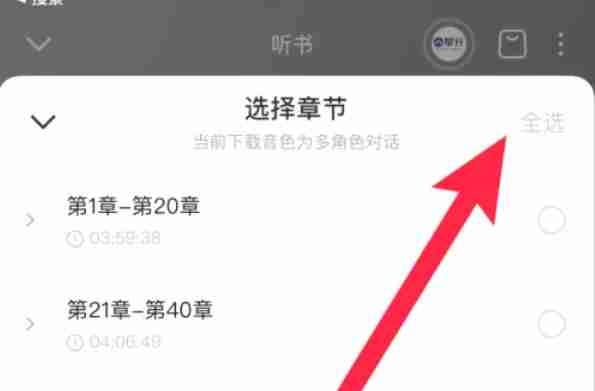 番茄畅听怎么下载小说_番茄畅听下载小说的方法