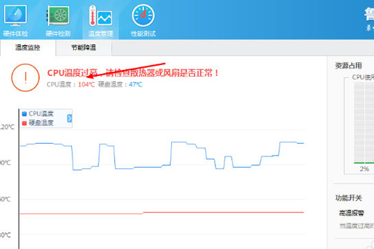 鲁大师进行电脑烤机的操作流程讲述