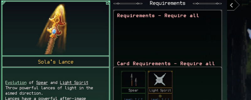 《罗格:救世传说》太阳神枪合成配方介绍