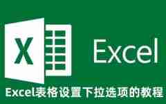 Excel表格下拉选项怎么设置