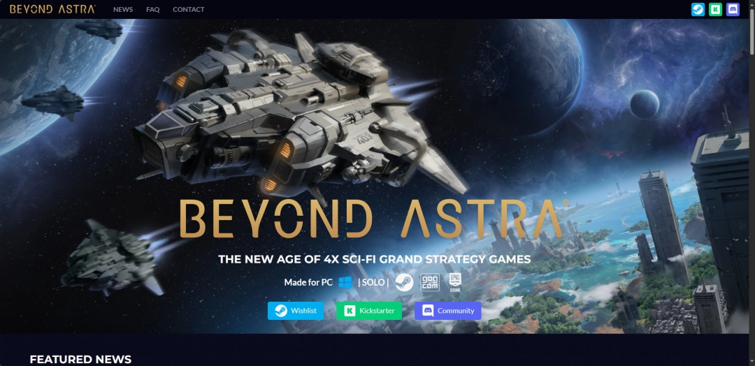 《Beyond Astra》游戏官网地址介绍