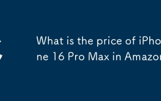 亚马逊iPhone 16 Pro Max的价格是多少?