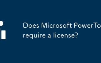 Does Microsoft PowerToys require a license?