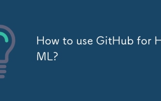Comment utiliser GitHub pour HTML?