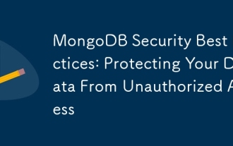 Best Practices der MongoDB -Sicherheit: Schutz Ihrer Daten vor unbefugtem Zugriff schützen