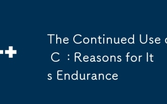 The Continued Use of C  : Reasons for Its Endurance
