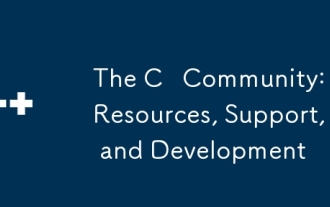 The C   Community: Resources, Support, and Development
