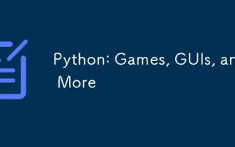 Python: Games, GUIs, and More