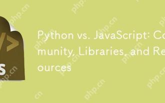 Python vs. JavaScript:社區,圖書館和資源