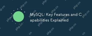 MySQL: fonctionnalités et capacités clés expliqués