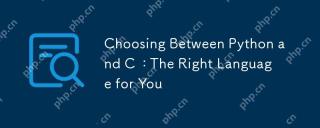 Choosing Between Python and C : The Right Language for You