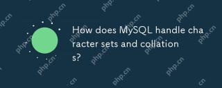 How does MySQL handle character sets and collations?