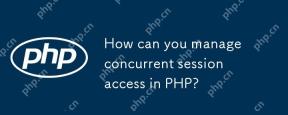 Bagaimanakah anda dapat mengurus akses sesi serentak di PHP?