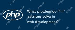 What problem do PHP sessions solve in web development?