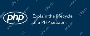 Explain the lifecycle of a PHP session.