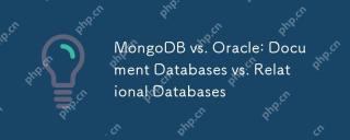 MongoDB vs. Oracle : 문서 데이터베이스 대 관계형 데이터베이스