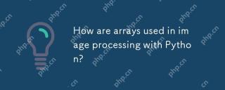 与Python的图像处理中如何使用阵列?