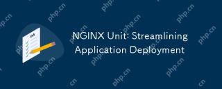 NGINX -Einheit: Straffung der Anwendungsbereitstellung
