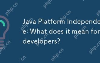 Java Platform Independence: What does it mean for developers?