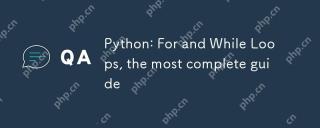 Python: Untuk dan sementara gelung, panduan paling lengkap