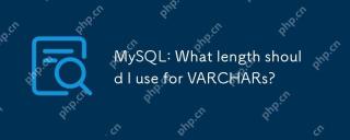 MySQL: Berapa panjang yang harus saya gunakan untuk varchars?