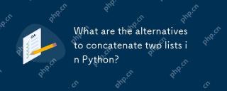 Apakah alternatif untuk menggabungkan dua senarai dalam Python?