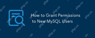 Cara Memberi Kebenaran kepada Pengguna MySQL Baru