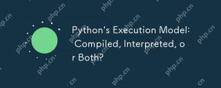 Python's Execution Model: Compiled, Interpreted, or Both?