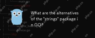 Quelles sont les alternatives du package 'Strings' en Go?