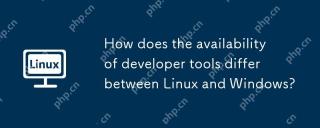 En quoi la disponibilité des outils de développeur diffère-t-elle entre Linux et Windows?