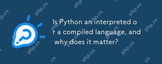 Python是一种解释或编译语言,为什么重要?