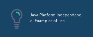 Kemerdekaan Platform Java: Contoh Penggunaan