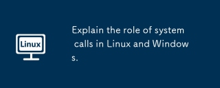 说明系统调用在Linux和Windows中的作用。