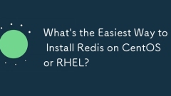 Apakah cara paling mudah untuk memasang Redis pada CentOS atau RHEL?