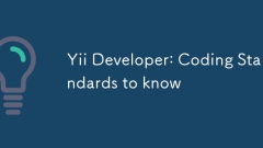 Yii Developer: Coding Standards to know