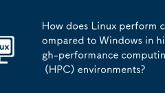 Bagaimanakah prestasi Linux berbanding dengan tingkap dalam persekitaran pengkomputeran berprestasi tinggi (HPC)?