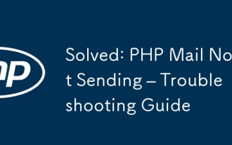 Solved: PHP Mail Not Sending – Troubleshooting Guide