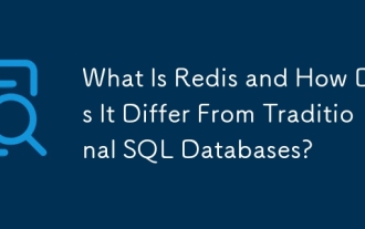 What Is Redis and How Does It Differ From Traditional SQL Databases?