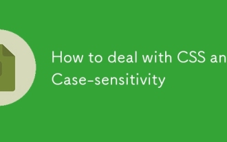 How to deal with CSS and Case-sensitivity