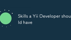 Skills a Yii Developer should have