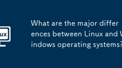 Apakah perbezaan utama antara sistem operasi Linux dan Windows?