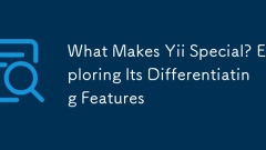 What Makes Yii Special? Exploring Its Differentiating Features